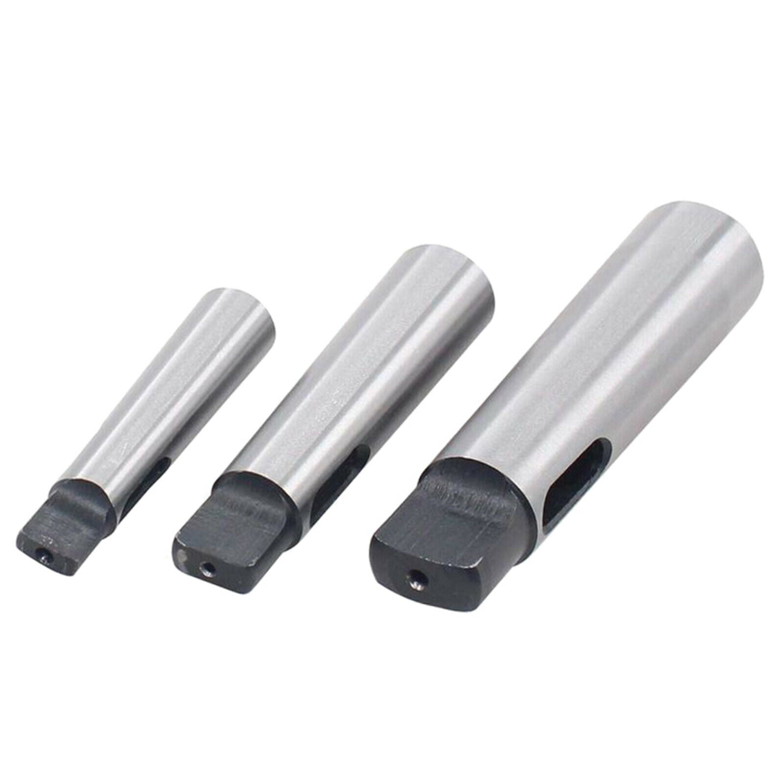 Pack of 3 MT1-MT2, MT2-MT3,MT3-MT4 Taper Drill Sleeve Reducing Adapter for Lathe