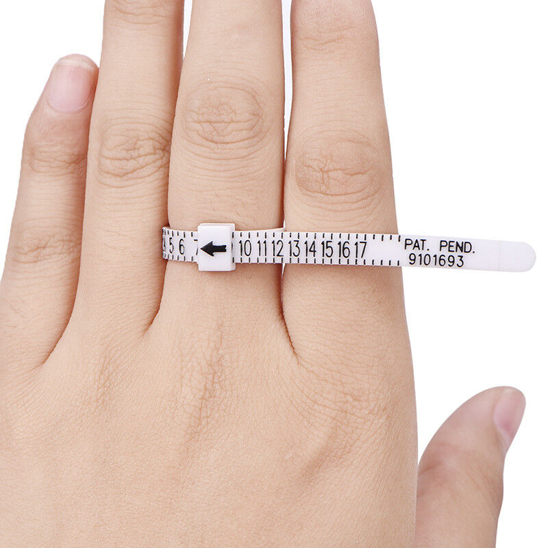 US Ring Sizer Measure Finger Gauge For Wedding Ring Band Engagement Ring N.l8