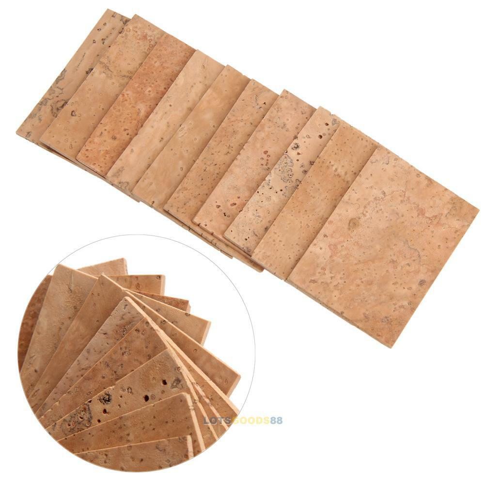 10PCS Set SAX SAXOPHONE NECK CORK Soprano/Tenor/Alto 61 x 39 x 2 mm Accessories