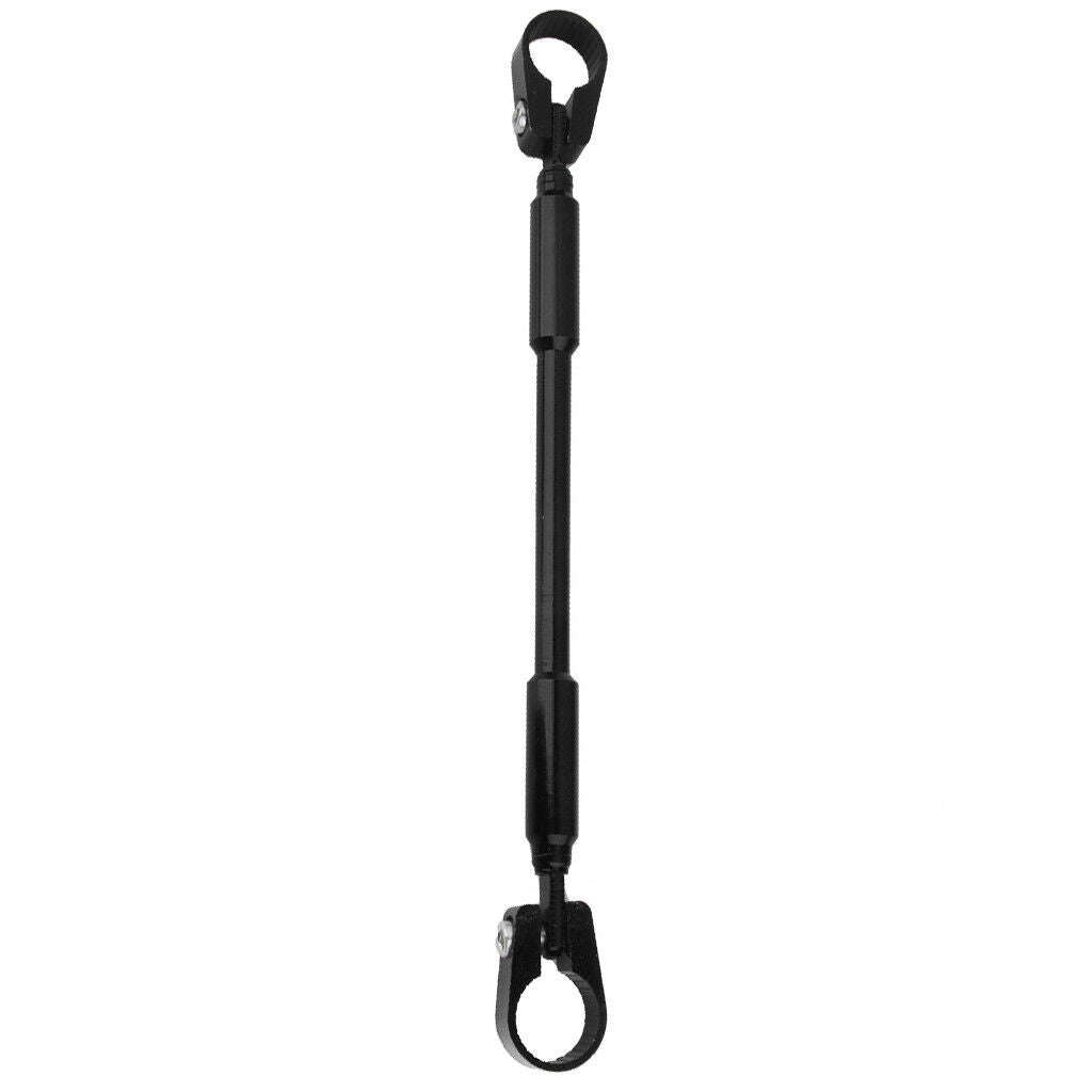 Motorcycle 7/8" 22mm Handlebar Cross Bar Steering Wheel Strength Lever Black