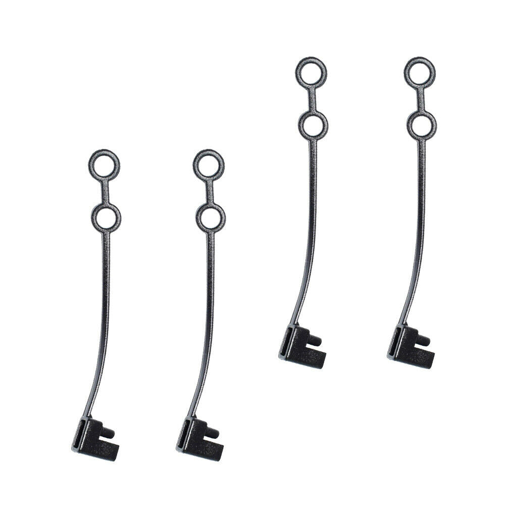 4Pieces SAE Dustproof Cover Cap PVC for SAE Power Solar Automotive Connector