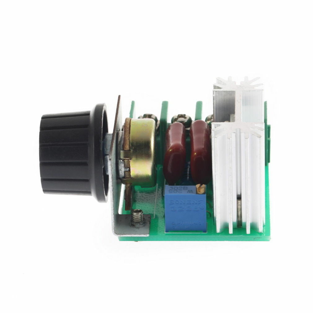 2000W AC 50-220V 25A Adjustable Motor Speed Controller Voltage Regulator PWM  WF