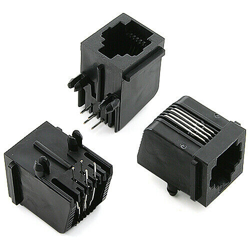 [20pcs] 520250-2 Jack RJ-11 Connector SMD