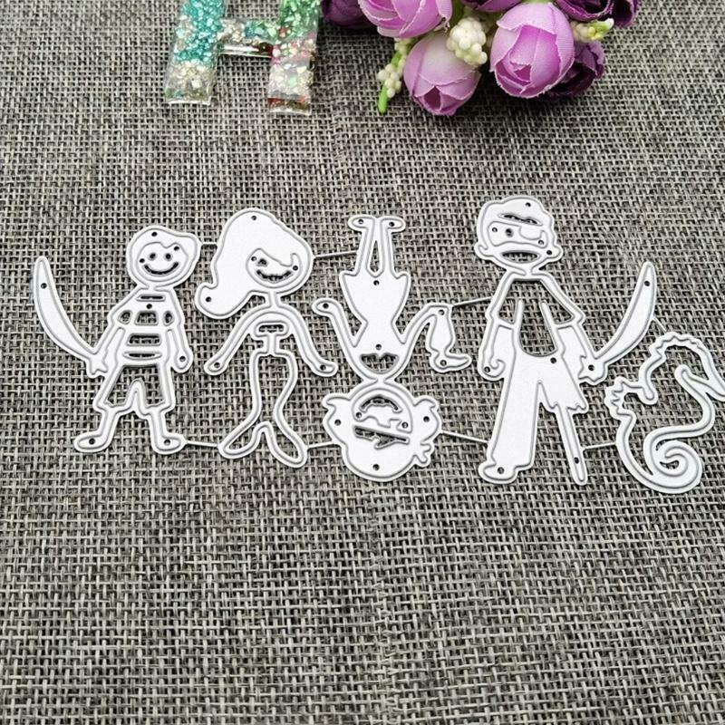 Lovely Family Metal Cutting Dies Stencils DIY Scrapbooking Album Paper Card Mold