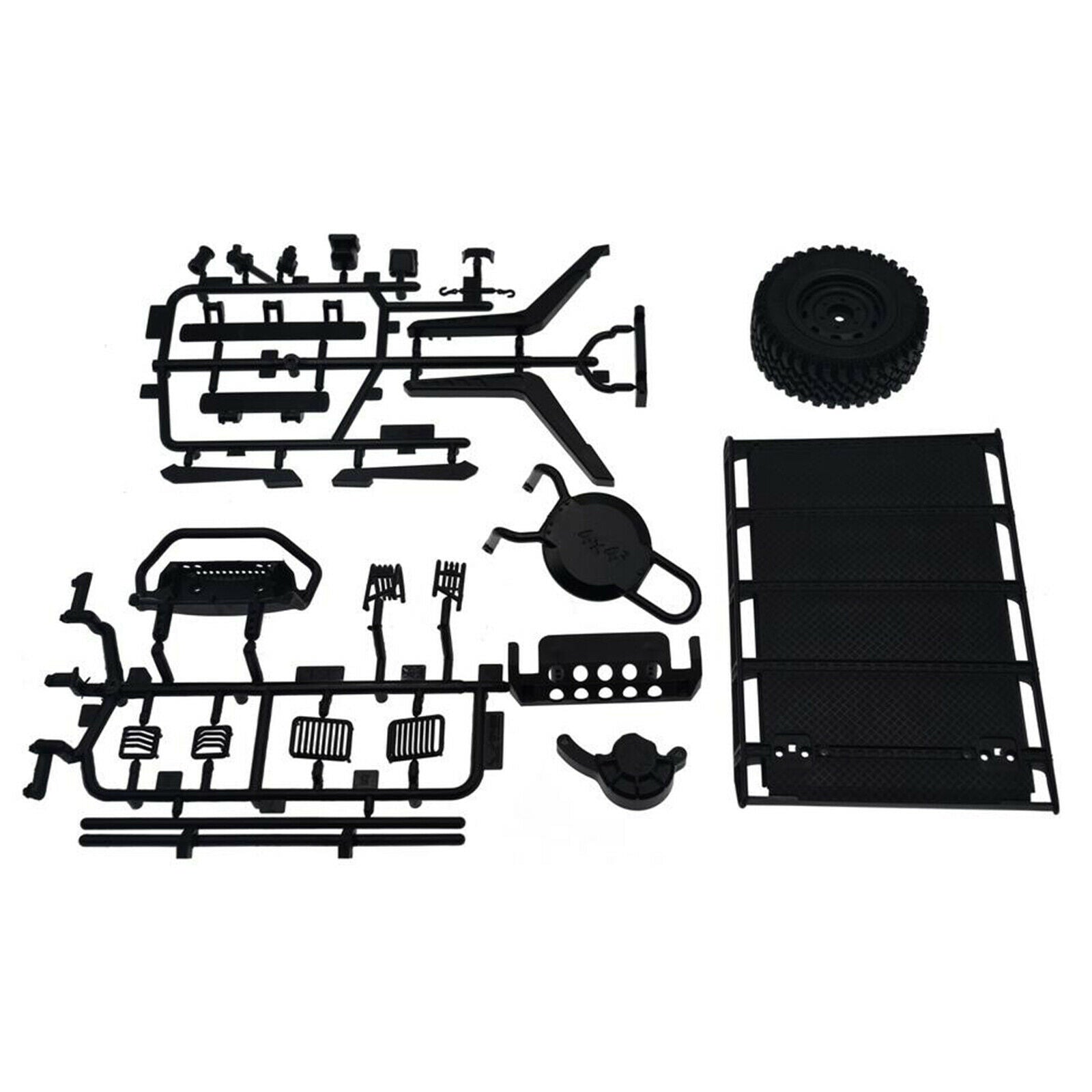 Metal Upgrades Roof Rack Parts for MN86 1:12 Scale RC Crawler Car DIY Accs
