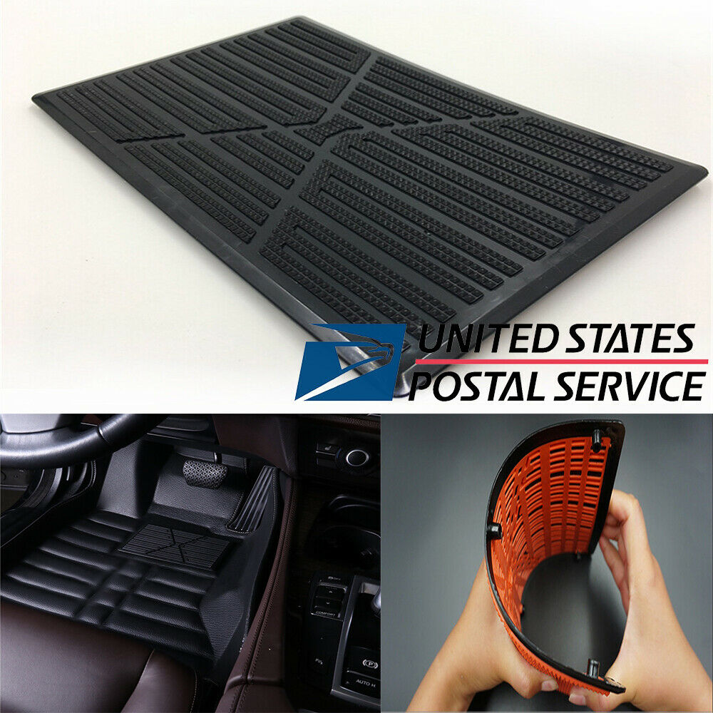 1x 25*16cm Waterproof Car Auto Floor  Carpet Plate Antiskid Foot Mat Pedal Patch