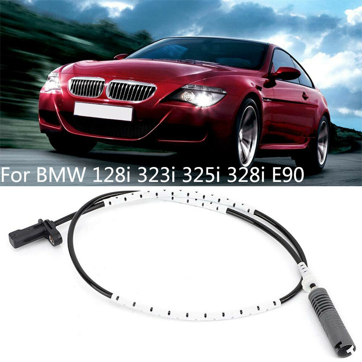 For BMW 128i 323i 325i 328i E90 34526870076 High Quality Rear Wheel Speed Sensor