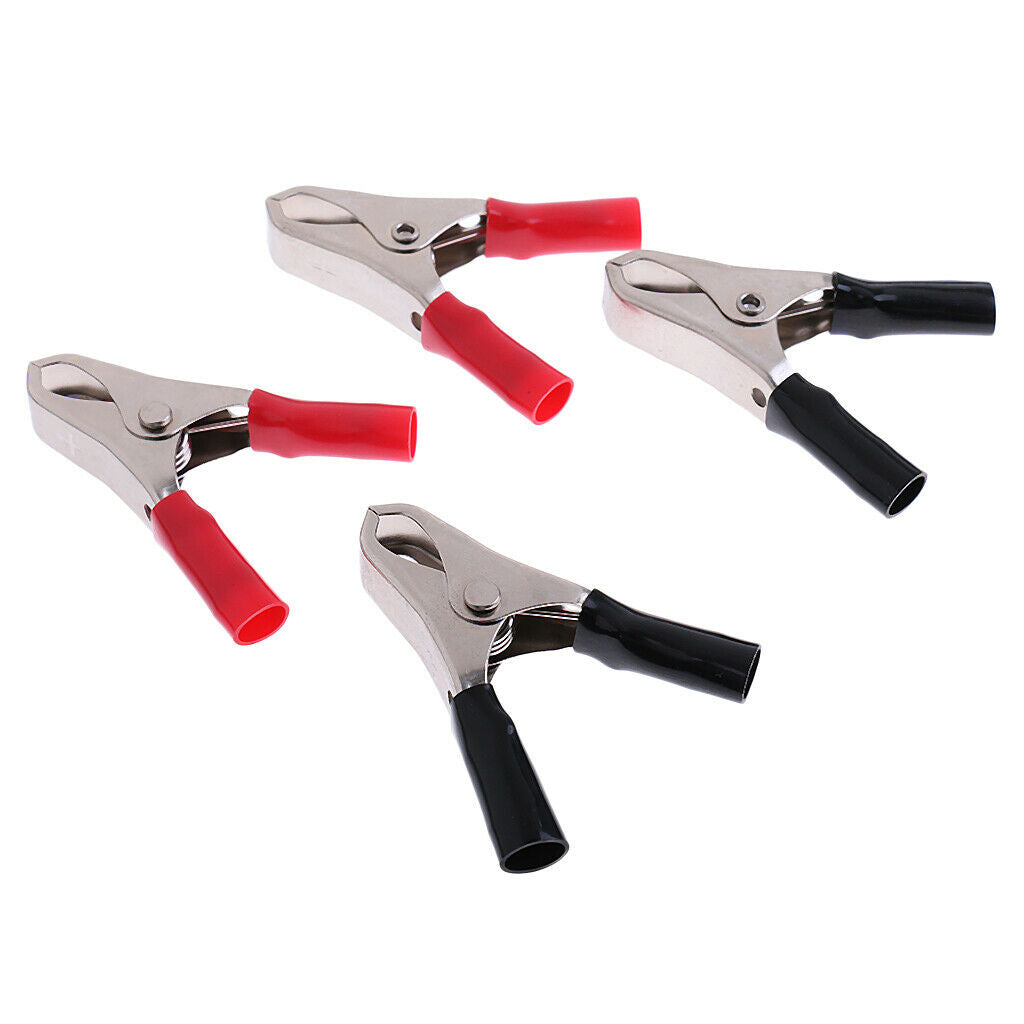 4 x battery clamps 40a charging clamps battery clamps alligator clips