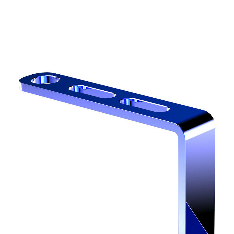 1x Scooter Motorcycle Off-road Handlebar Front-Mounted Hook Stainless Steel Blue