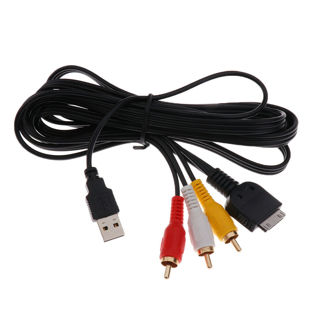 CD-IU230V AUX Audio/Video Adapter Cable for Avic-F900Bt Avic-F700Bt 7010Bt