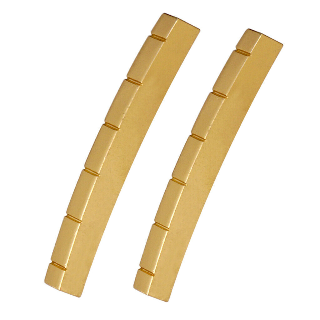 Electric Guitar Slotted Nut Arc 42mm Stringed Instrument Part, Golden