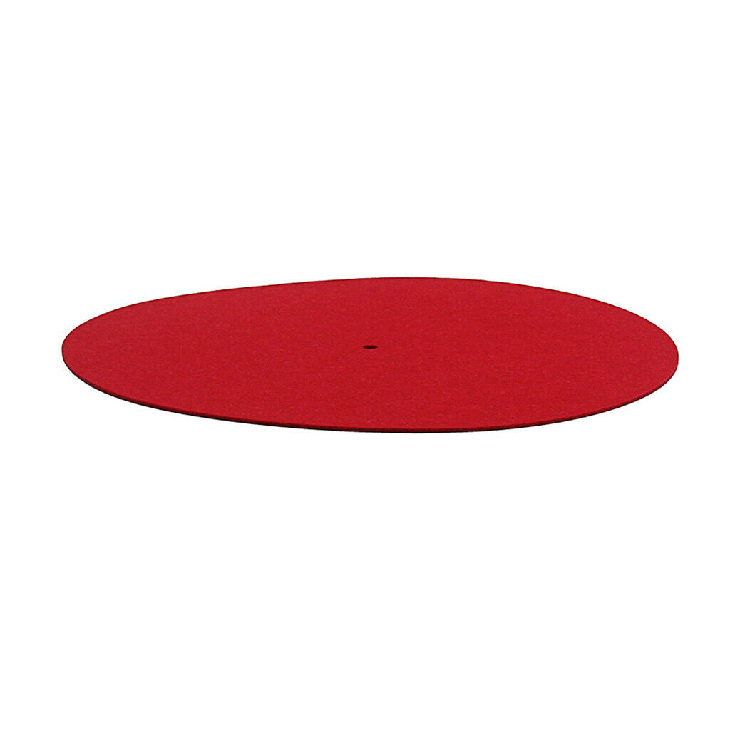 Turntable Phonograph Platter Slip Mat Felt Record Player Vibration Dampening