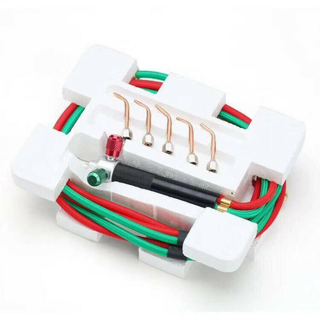 Jewelry Repairing Torch Mini Gas Torch Micro Torch with 5 Tips (Mini Gas Torch)