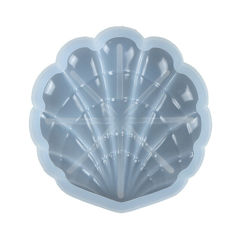 Silicone Mold Shell Shape Design Jewelry Scallop Glue Tray Clay MoldBDAU