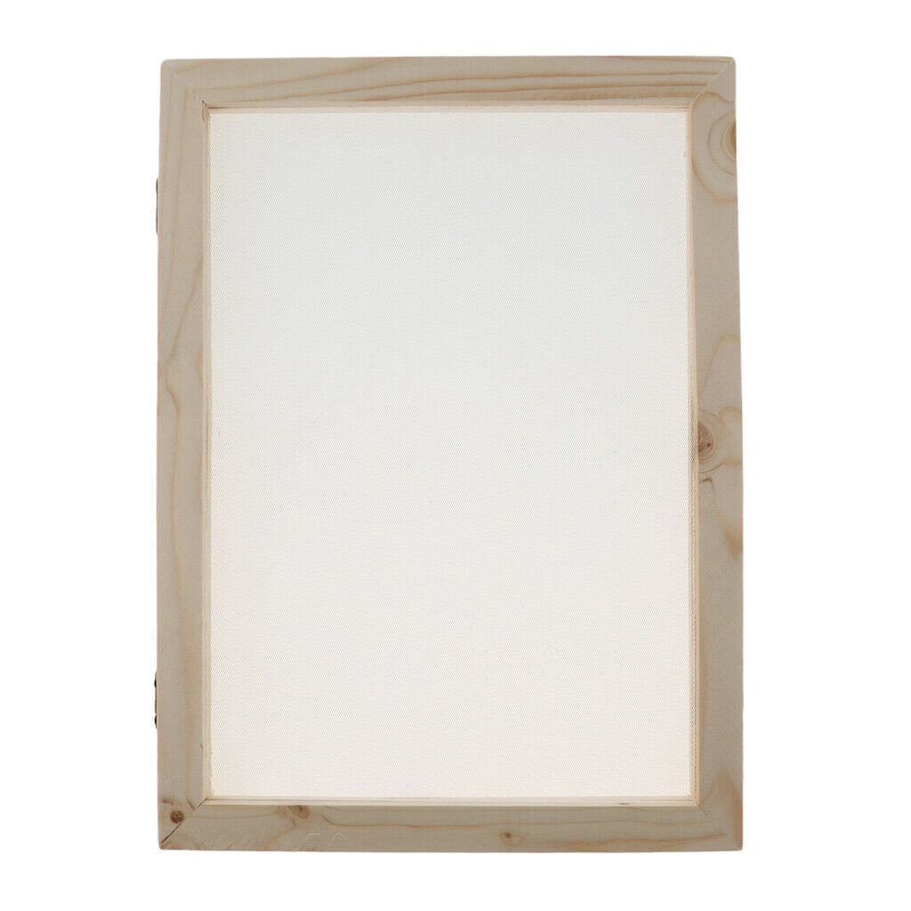 Wood paper, the shape frame screen 2 in 1 for kids craft