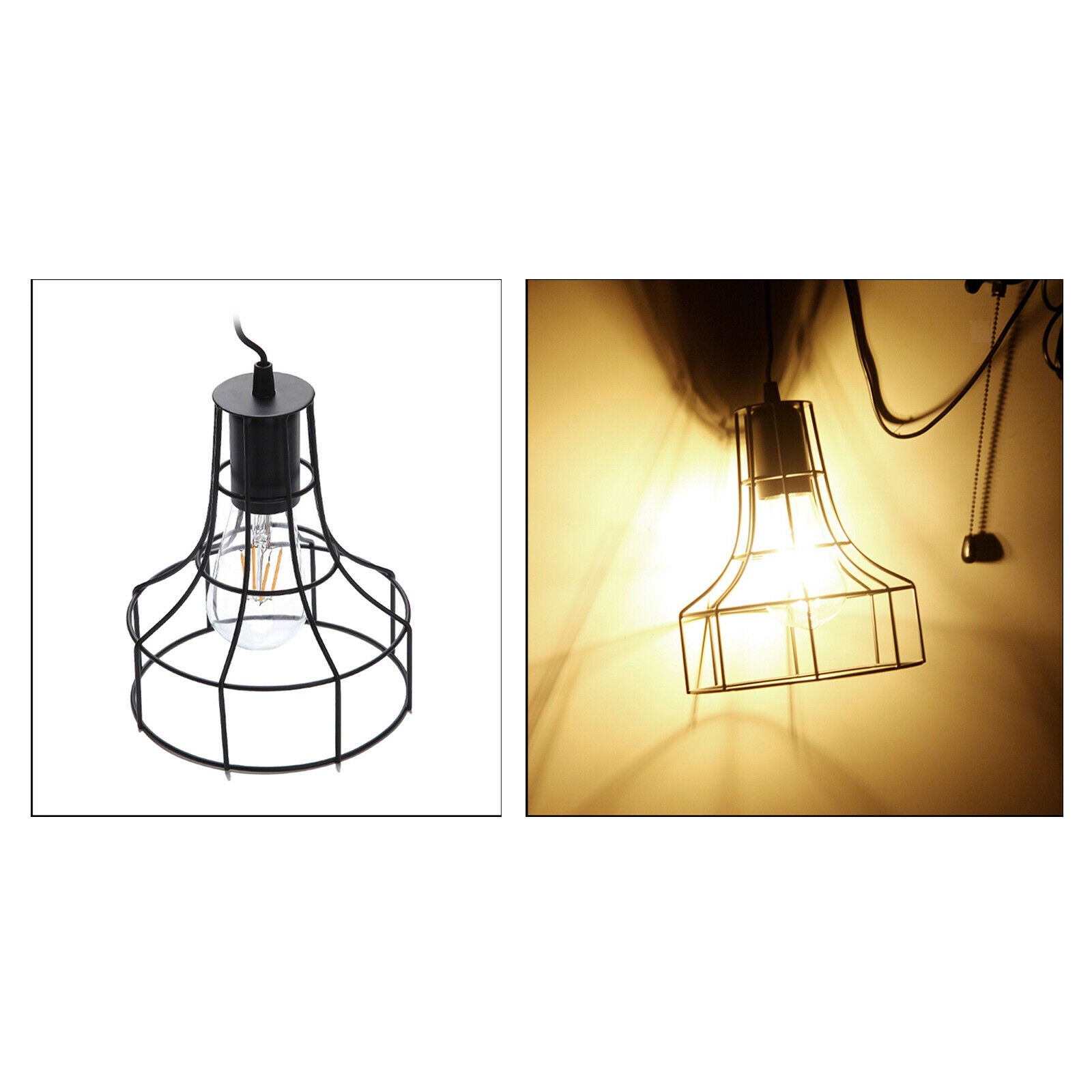 Garden Solar LED Pendant Light Outdoor Hanging Lamp Bulb for Yard Home Decor