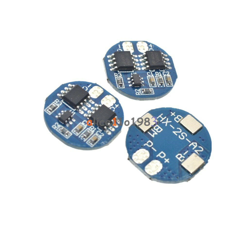 2PCS 2S 5A Li-ion Lithium Battery 7.4v 8.4V 18650 Charger Protection Board BMS