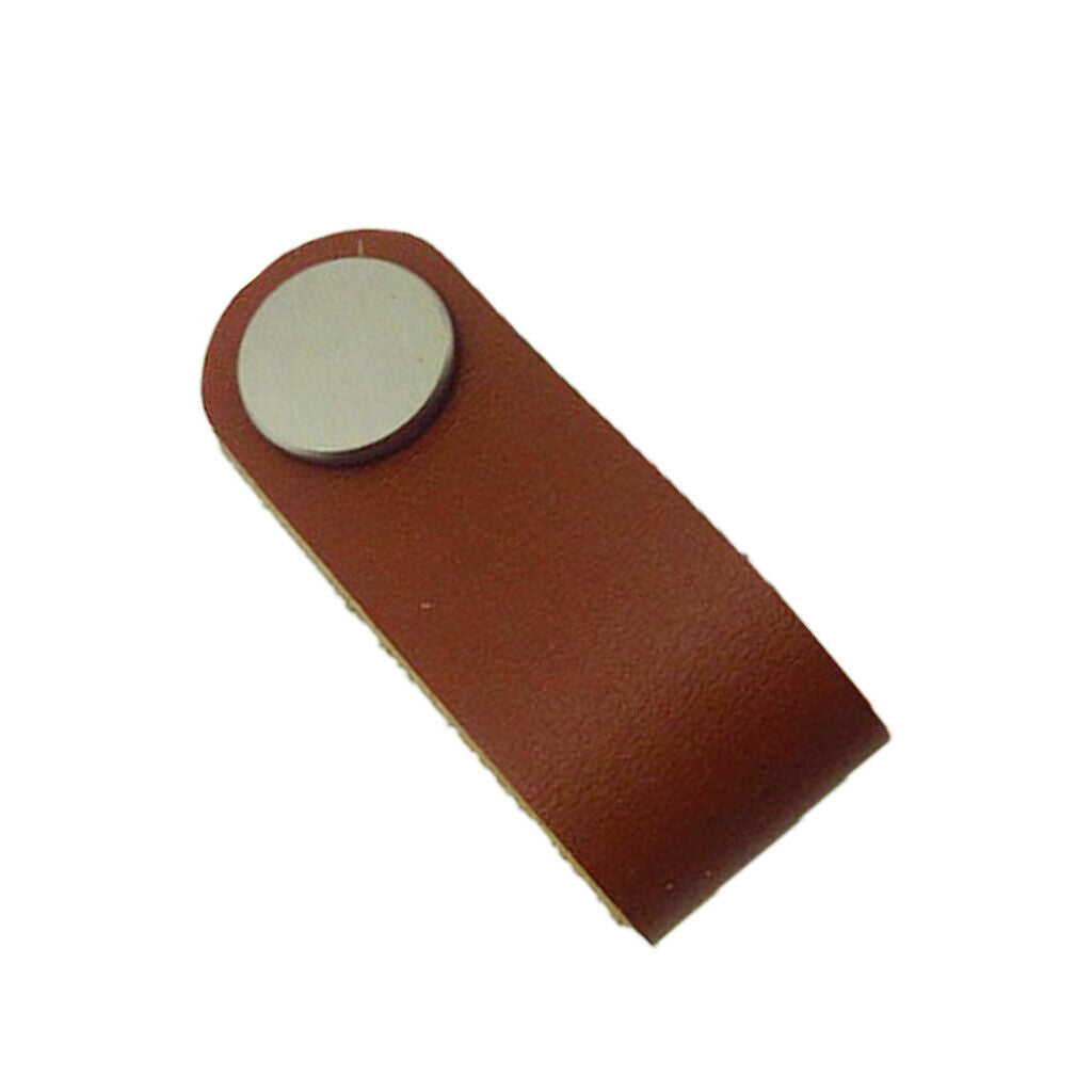 17x Leather Furniture Door Handle Nordic Pull Handle Knob for Door Cabinet A
