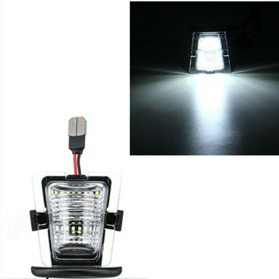 12V 3W LED SMD License Plate Light Rear Bumper For Jeep Wrangler JK JKU 07-18