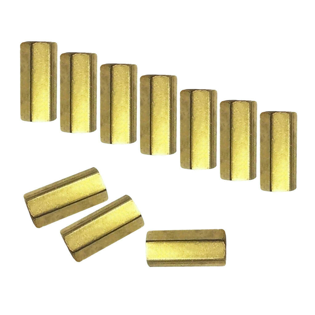 M3 Brass Hexagonal Double Pass Copper Column Standoff Support 28mm Brass Column