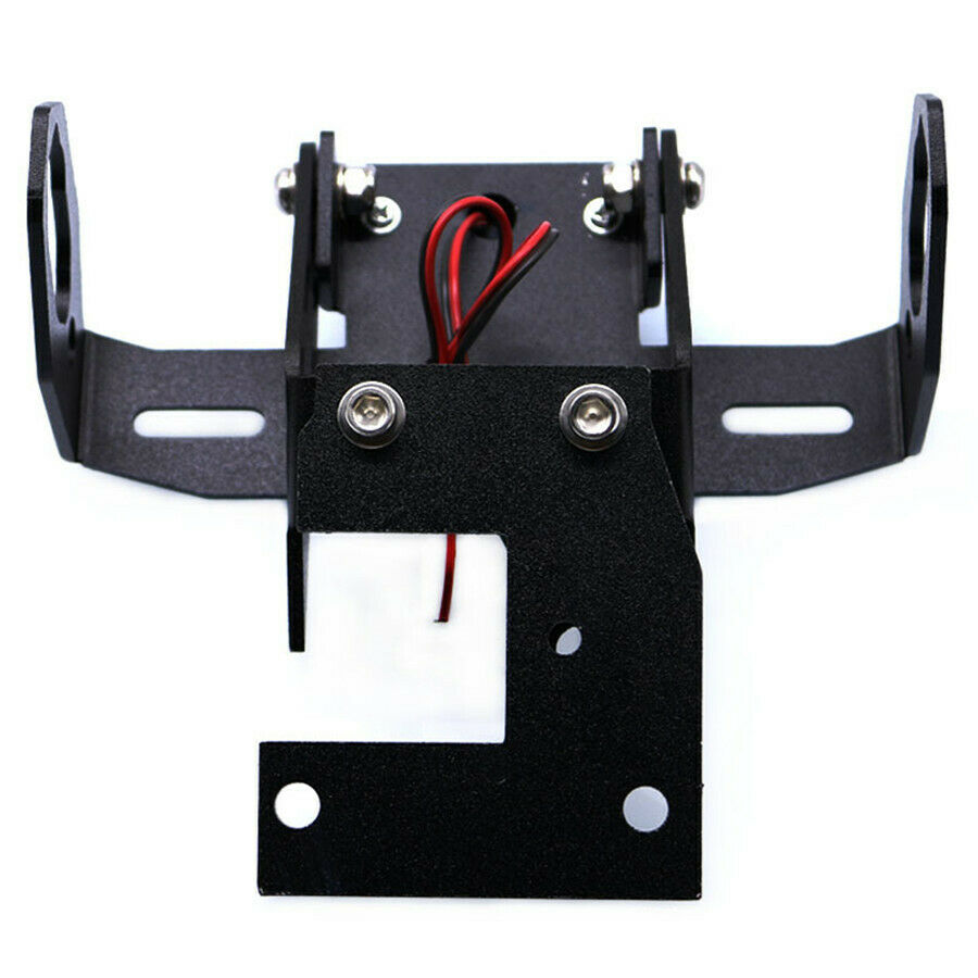3mm Aluminum Plate License Plate Holder w/ LED Light For KAWASAKI Z900 2017-2019
