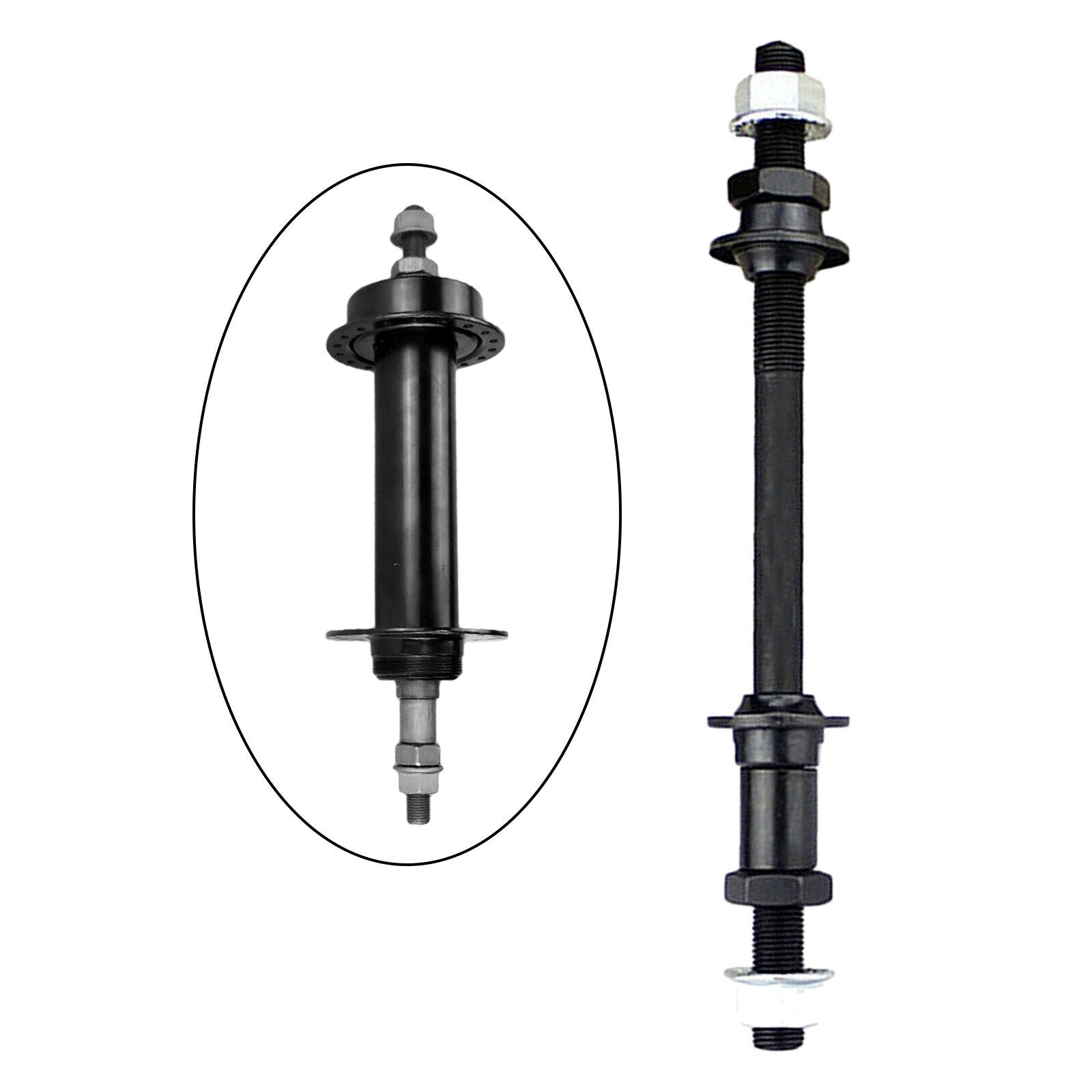 Lengthened 240mm Mountain Bike Hubs Rear Axle Solid Snow Bike Bicycle Repair