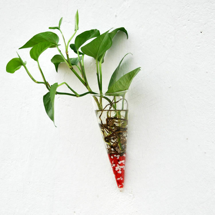 6x Flower Planter Holder Hanging Vase Plant Flowerpot Home Decorations