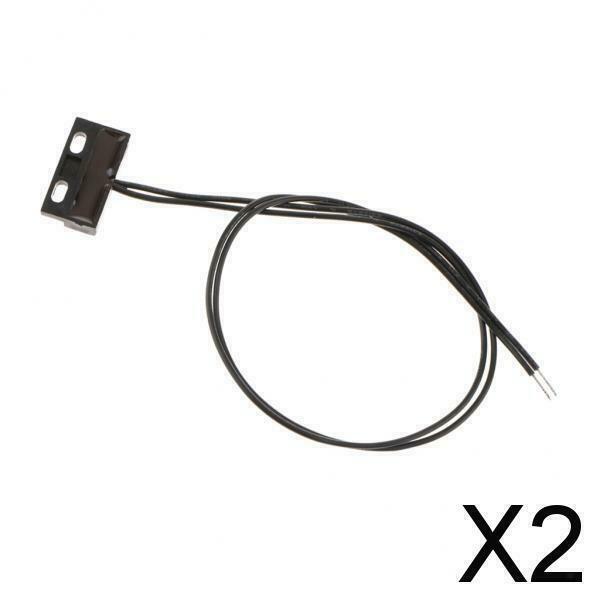 2X Magnetic Proximity Switch Sensor Magnetic Reed Switch Normally Open 10W