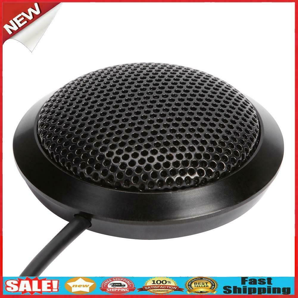 USB Omni-directional 360 Pickup Condenser Microphone Desktop Computer Mic  @