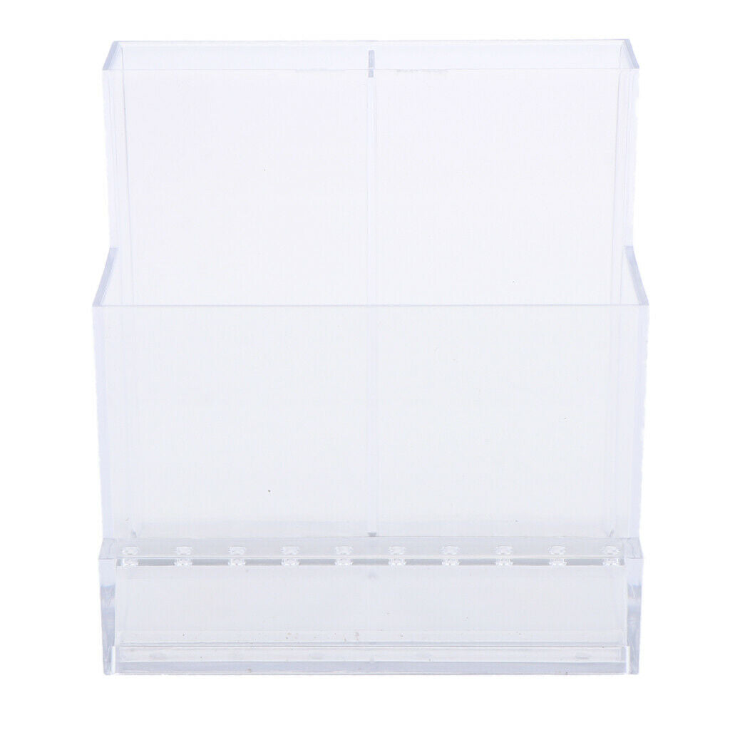 2 lot Durable Acrylic Nail Art Drill Machine Holder Stand Organizer Box Case