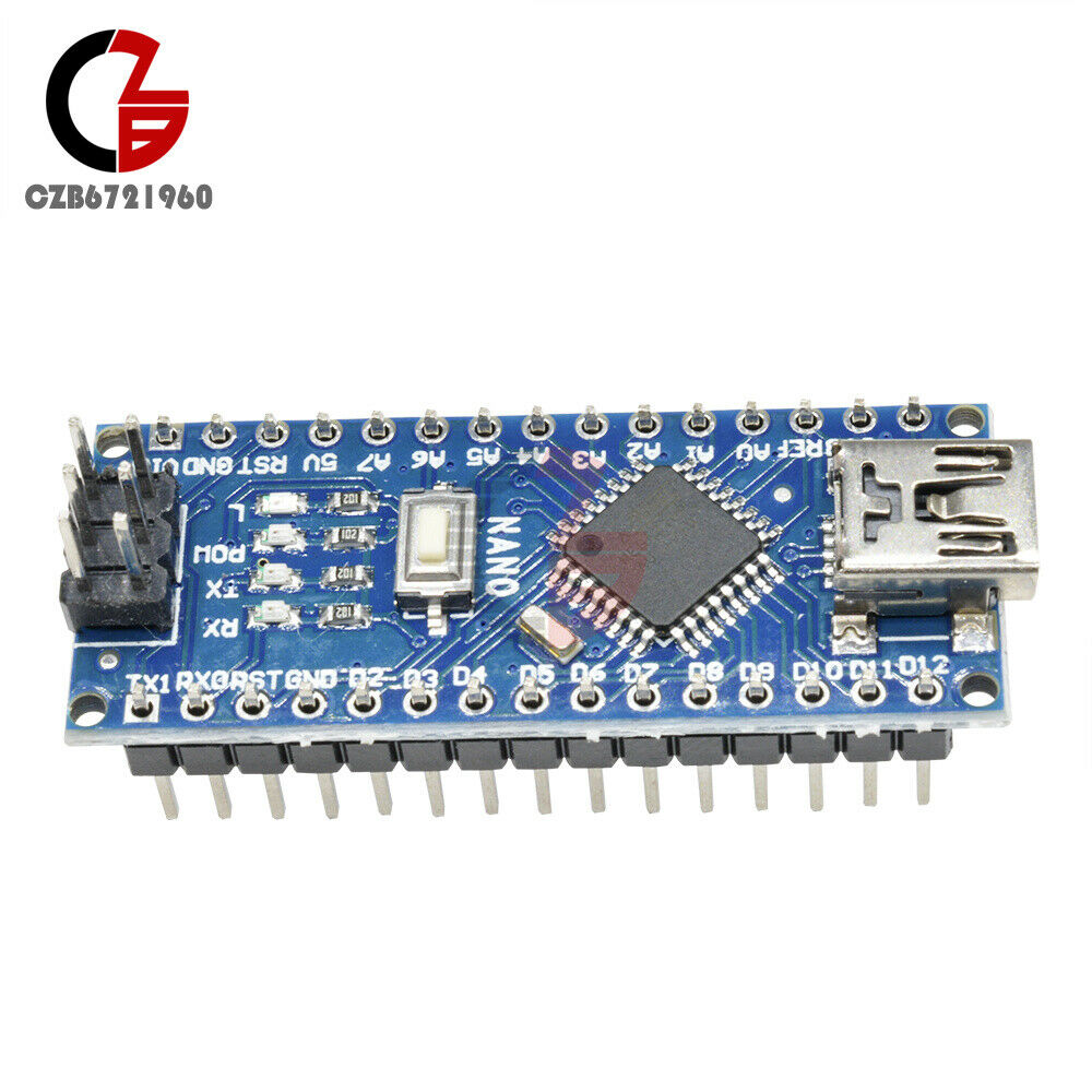 5PCS 5V 16MHz Nano V3.0 Mini USB ATmega328P-AU Micro Controller CH340G Driver