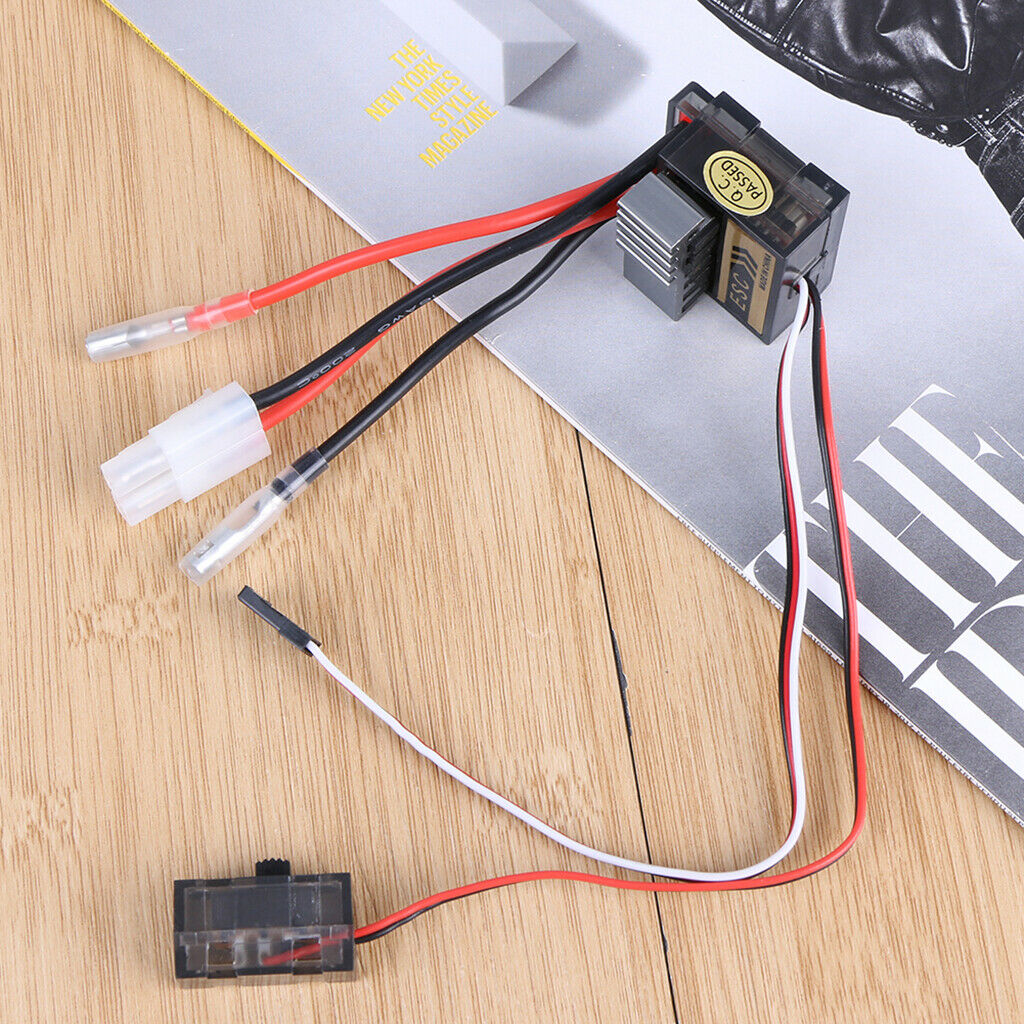 320A BRUSH MOTOR ESC SPEED CONTROLLER FOR 1: 8 1:10 RC CAR TRUCK BOAT