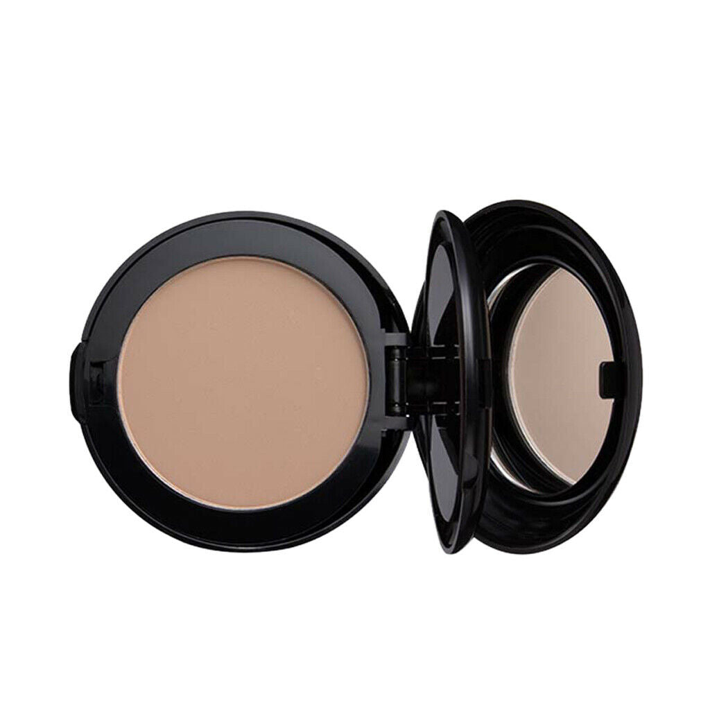 Natural Long Lasting Face Pressed Powder Foundation Oil Control Cosmetic Kit