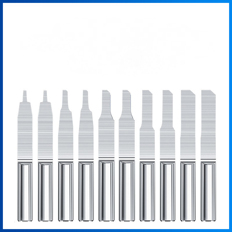 Cnc Milling Cutter Engraving Drill Bit 3.175Mm Shank Carbide End Mill