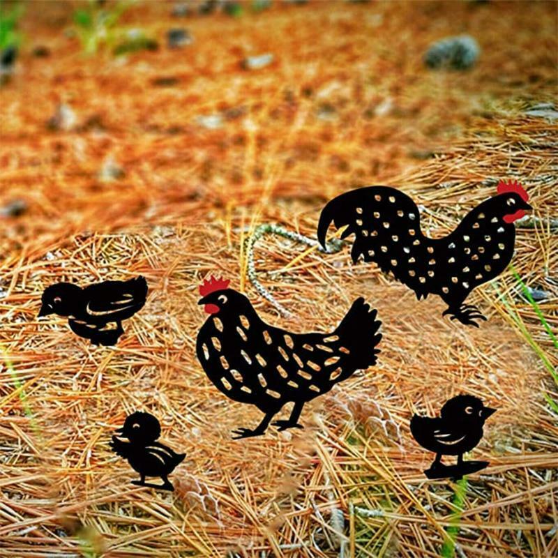 Chickens Metal Cutting Dies Stencil DIY Scrapbooking Album Paper Card Template