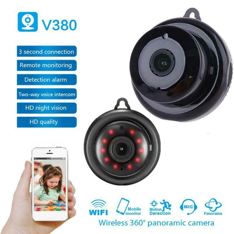 V380 Wifi 1080P Camera Wireless CCTV Infrared Night Vision Motion Detectection