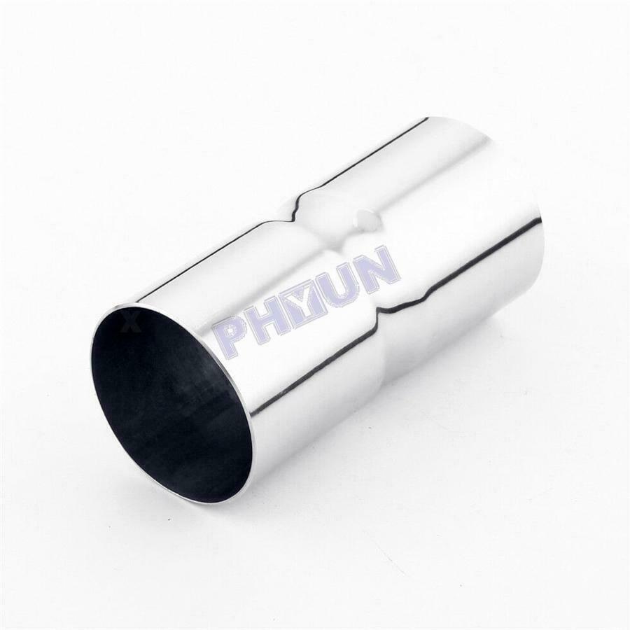 2.25" ID to 2.25" OD Car Truck Exhaust Pipe Connector Reducer Adapter Chrome