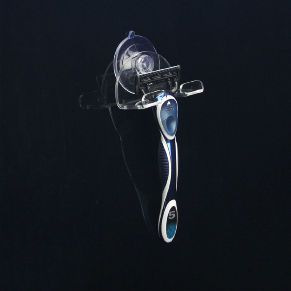 New Men's Sucked Suction Cup Razor Shaver Holder Hanger Rack Bathroom Tool.l8