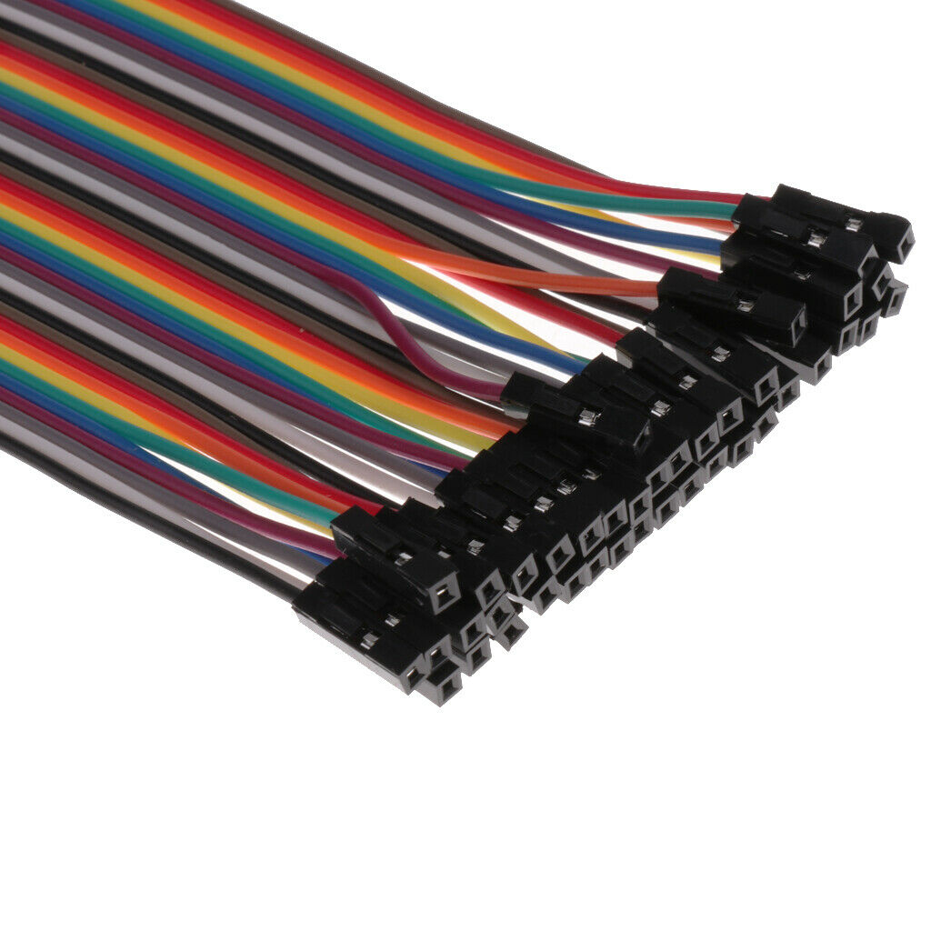 120pcs Multicolored Dupont Wire Kit Breadboard Jumper Wires Ribbon Cables