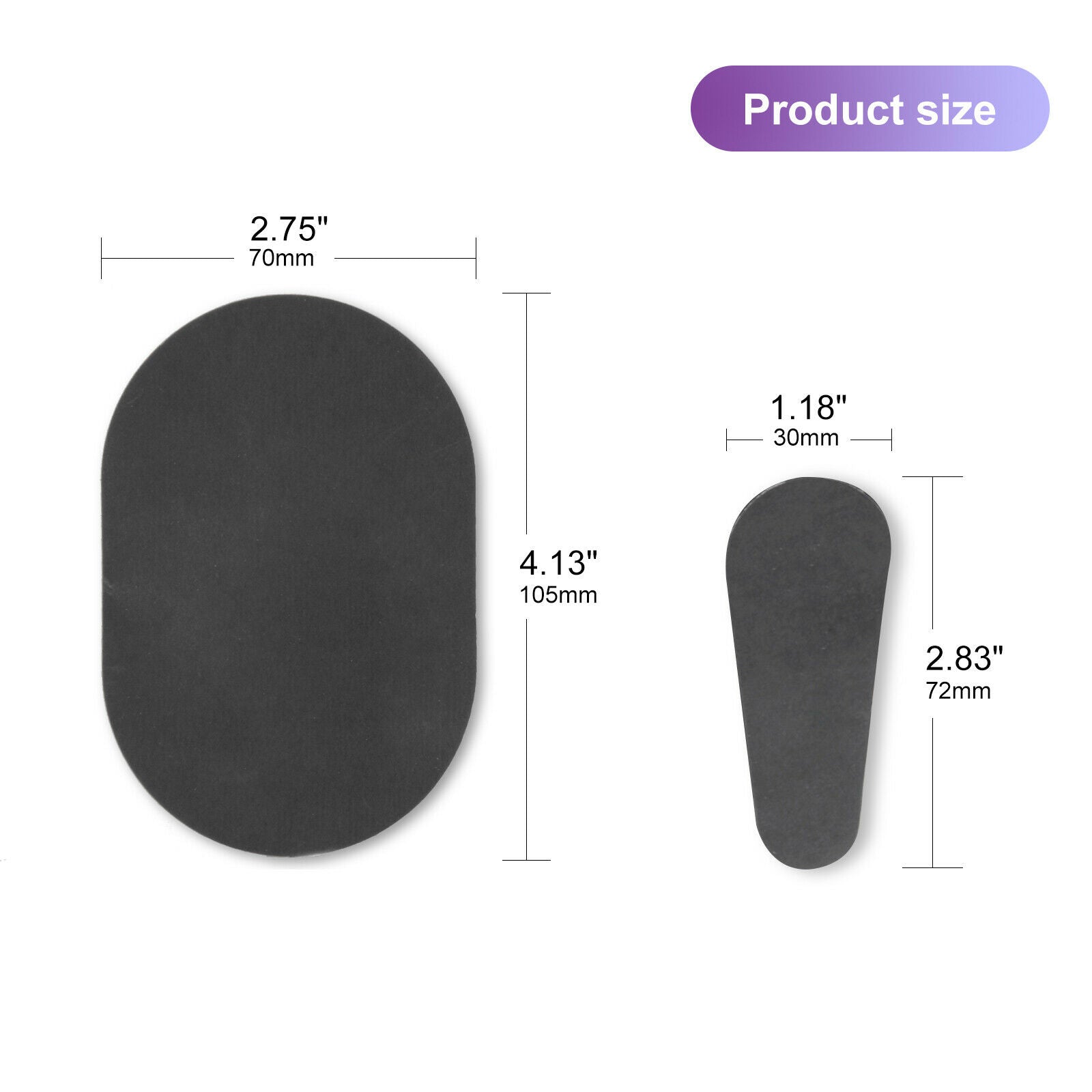 Hair Removal Pads Underarm Body Hair Exfoliator Patch Epilator Skin Care