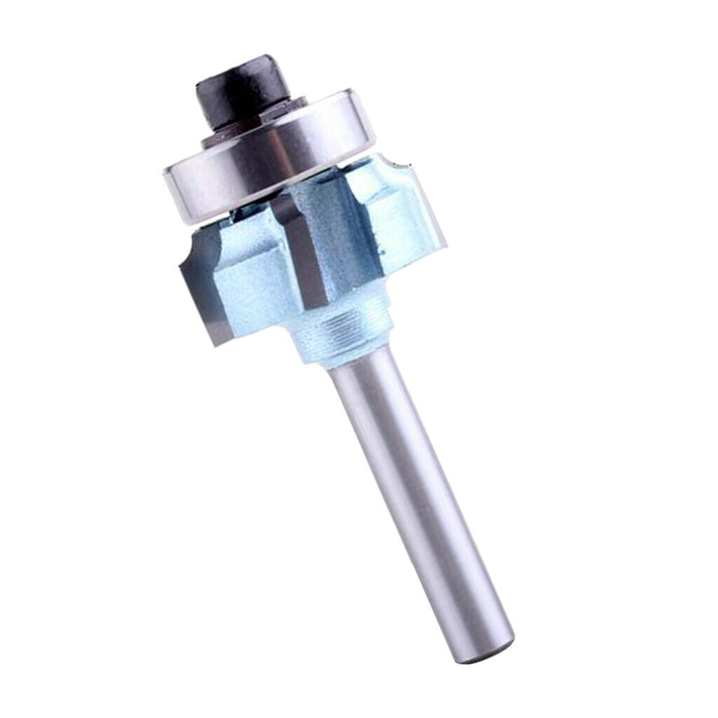 1/4 Inch Shank R2mm Radius Roundover Bits Wood Milling Cutter Power Tools