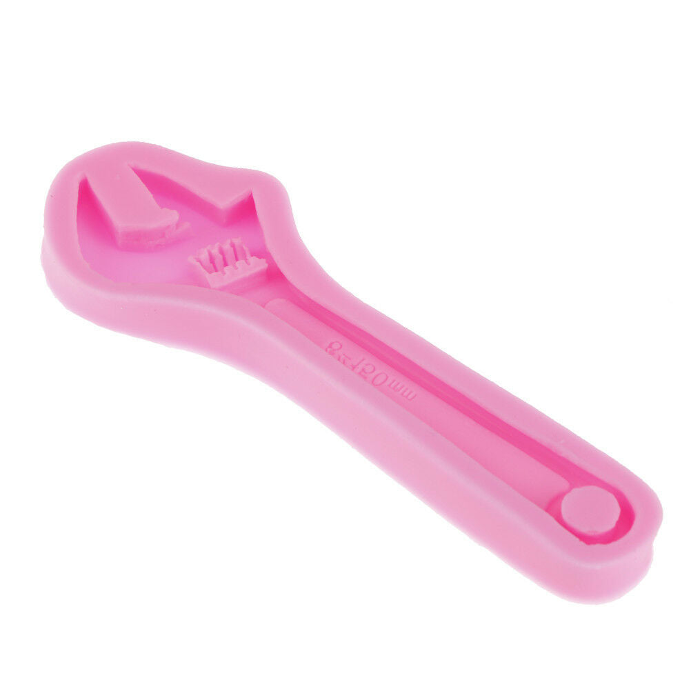 Practical Spanner Scissors Fondant Molds Cake Decor Tool Chocolate Soap M.l8