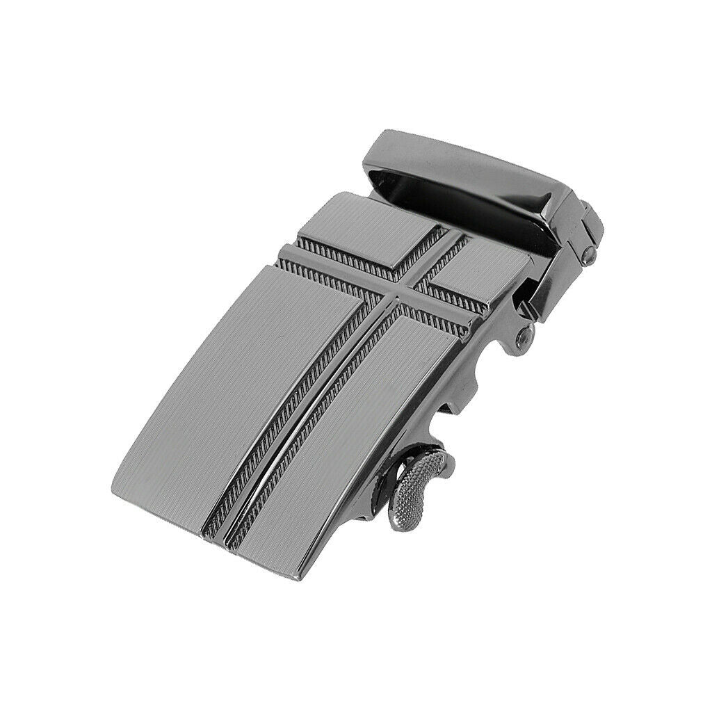 Automatic 2-piece Ratchet Buckle For Men's Leather