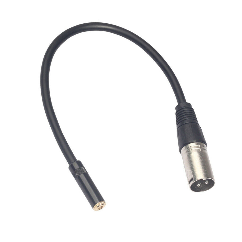 4X RCA/XLR Female to XLR Male XLR Headphone Cable Adapter Audio Line 30cm A