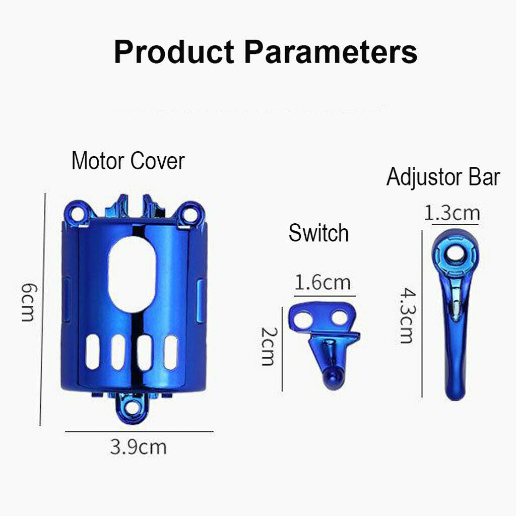 Hair Clipper Motor Cover DIY Kit for   8591 8148 8504 Blue