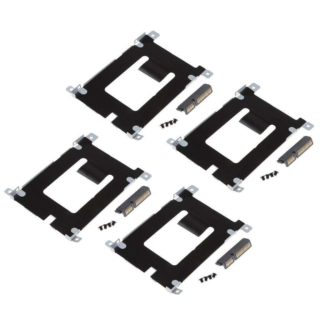 4x HDD SSD Caddy / Enclosure Bay For Dell Latitude E5420 E5520
