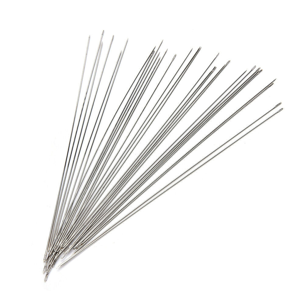 30x Beading Needles Fit Jewellery Making Threading Ne.l8