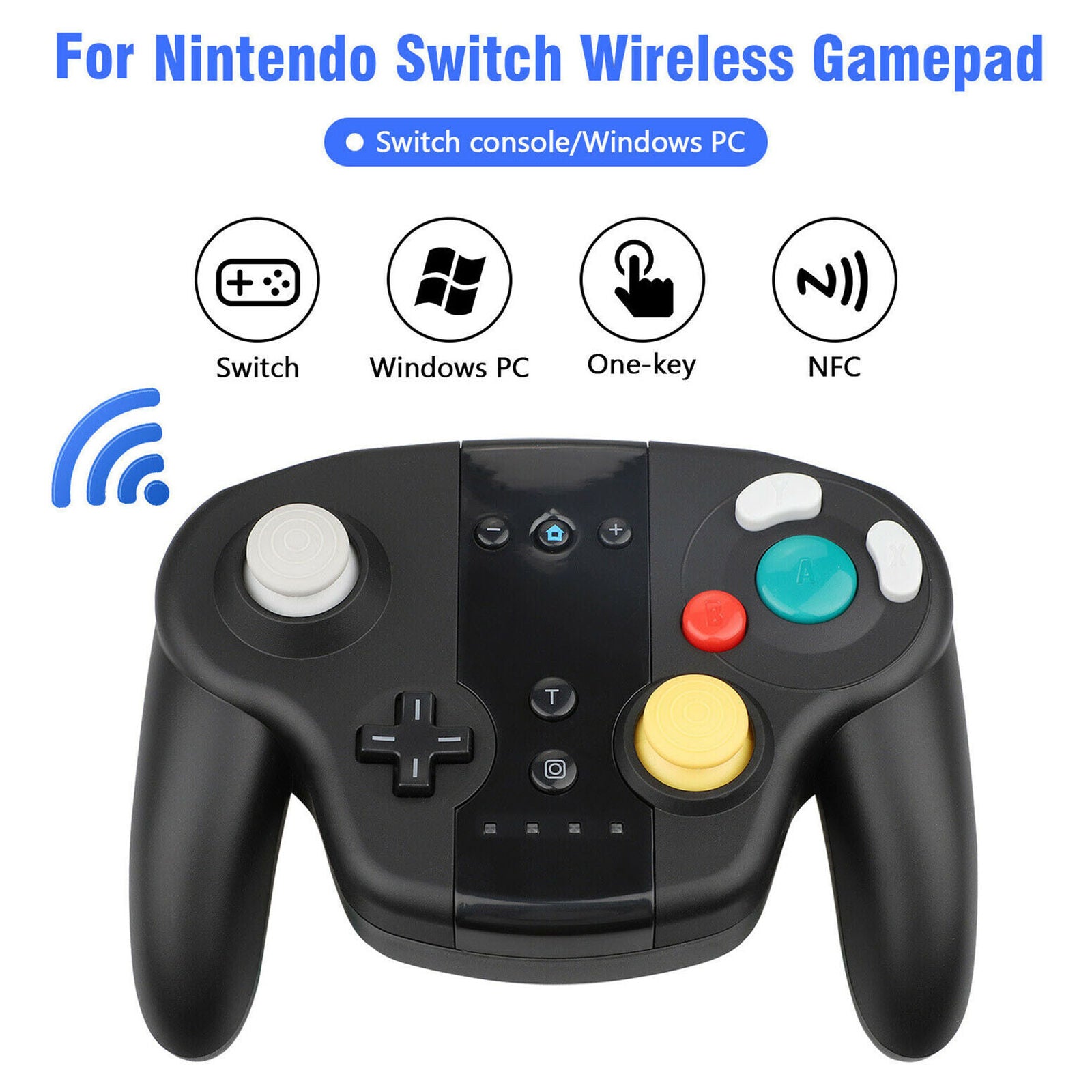 Wireless Shock Game Controller For Nintendo GameCube NGC Wii Video Game N-Switch