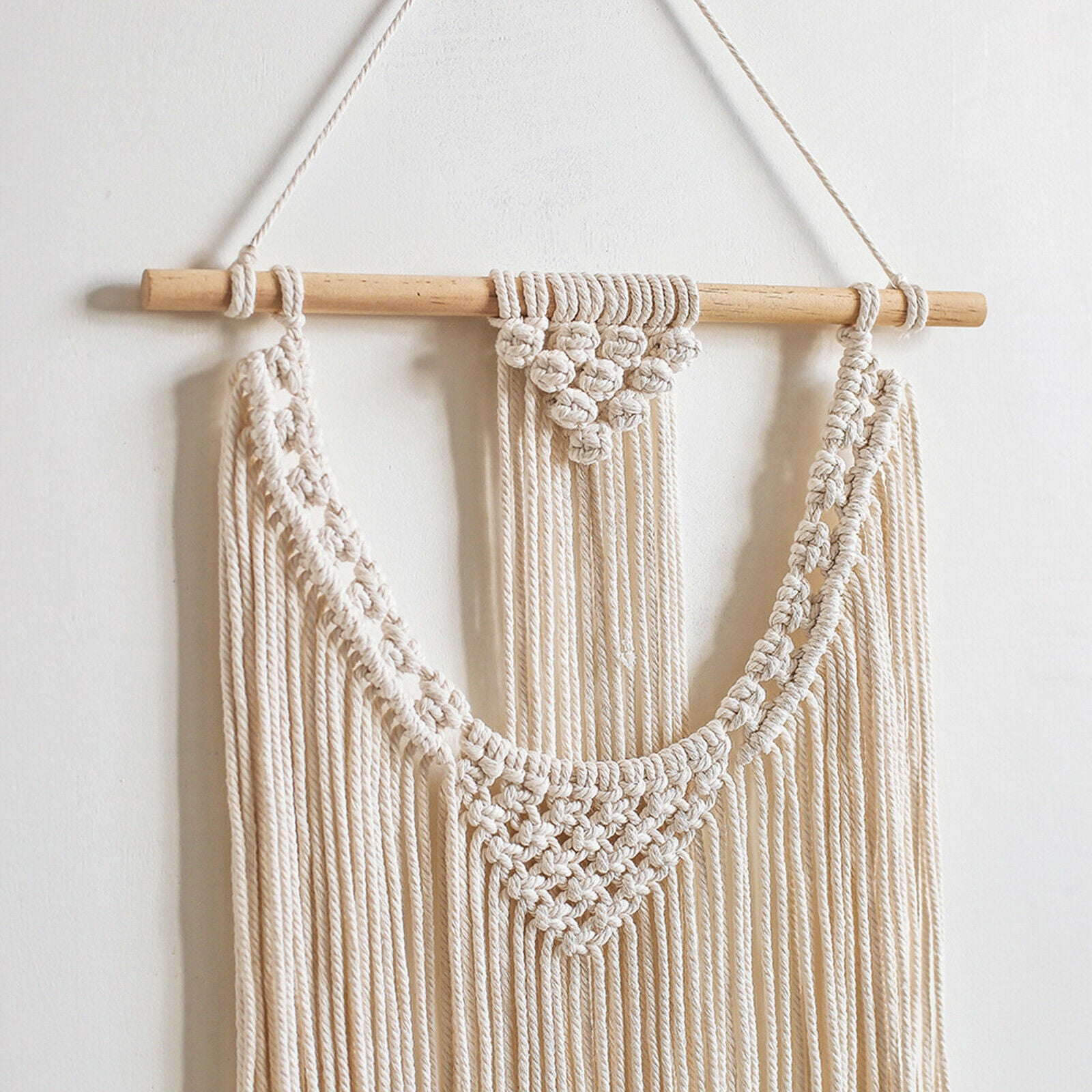 Cotton Woven Macrame Bohemian Tapestry Wall Hanging Festival Ornament Craft