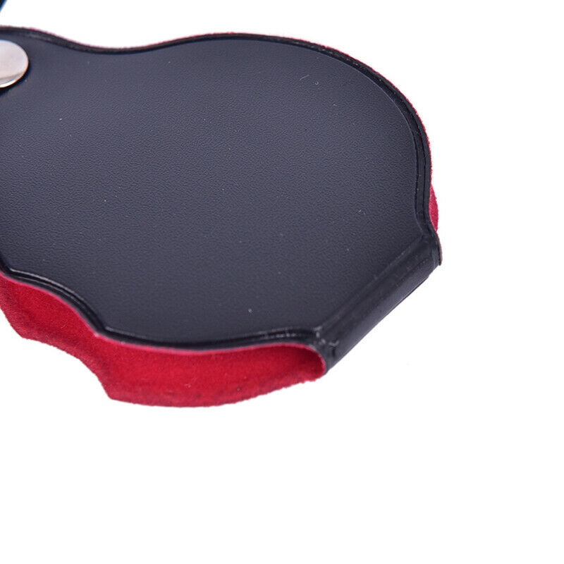 Portable Handheld Magnifier 8X Leather Magnifier Reading Monocle Jewelry .l8
